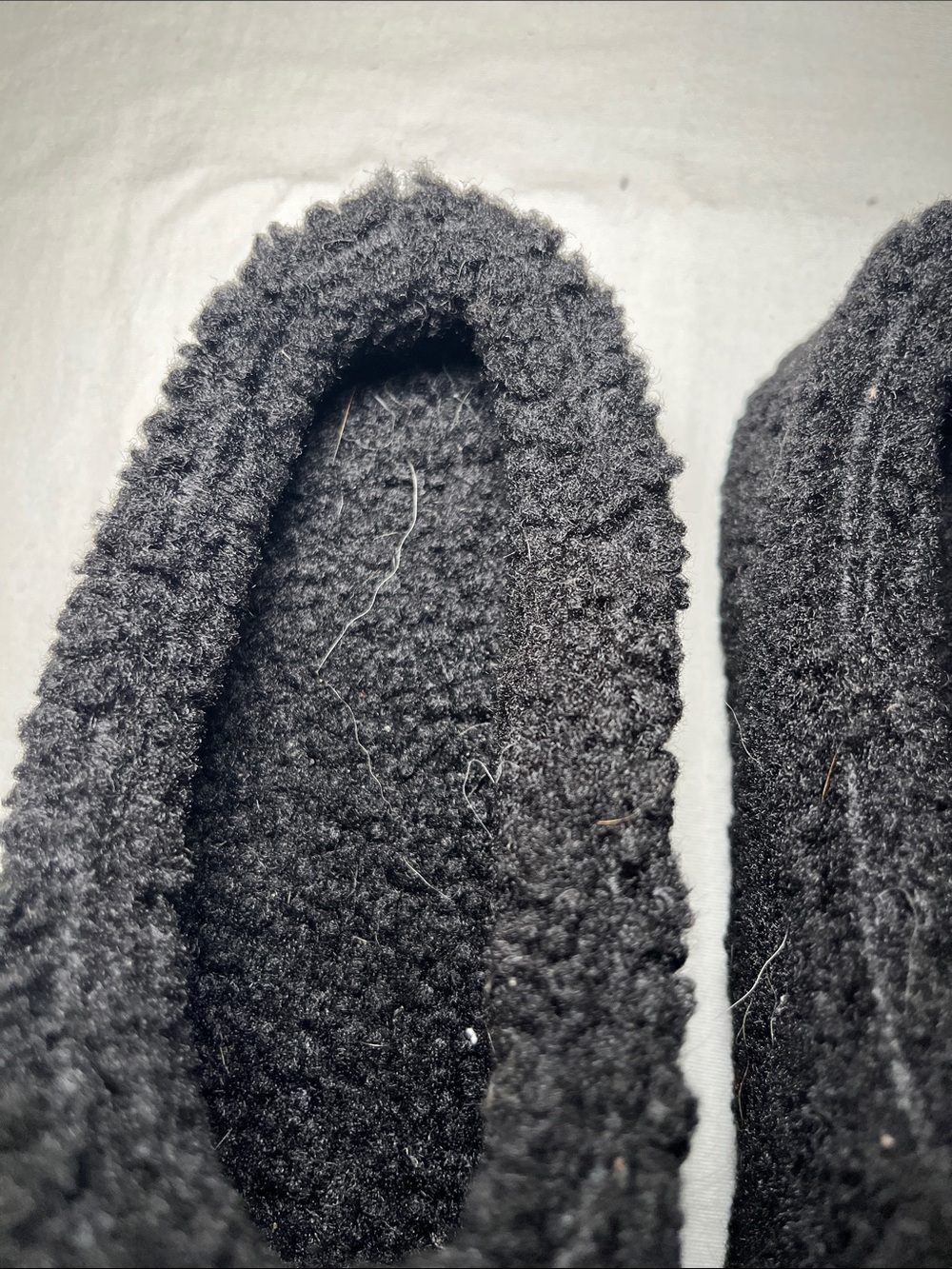 Bombas Black Sherpa Slip-On Comfort Loafers - Picture 5 of 12